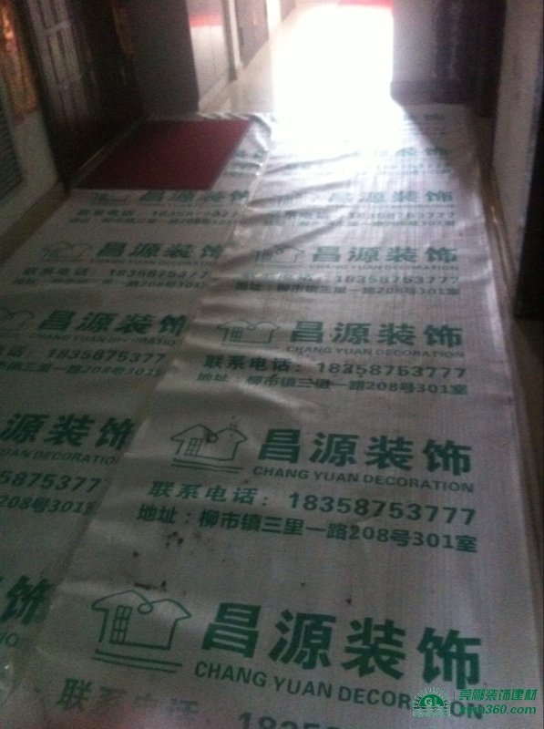 定制珍珠棉印刷保護(hù)膜，樂(lè)清昌源裝飾嘗試珍珠棉保護(hù)地板