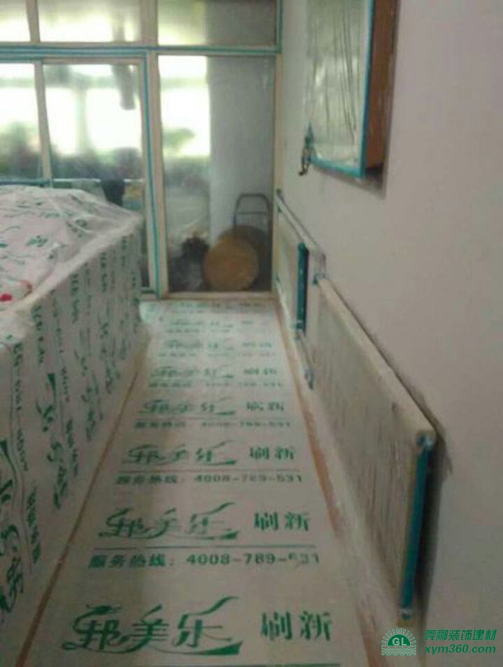 邦美樂(lè)刷新定制裝修保護(hù)膜，為刷新提供保障