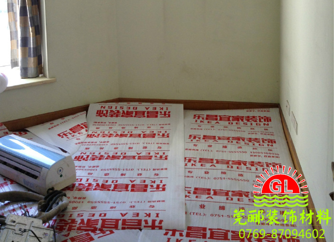 【裝修日記】4月15日開(kāi)工----強(qiáng)烈推薦墻面地板裝修保護(hù)膜，莞酈地面保護(hù)膜真心不錯(cuò)哦！??！